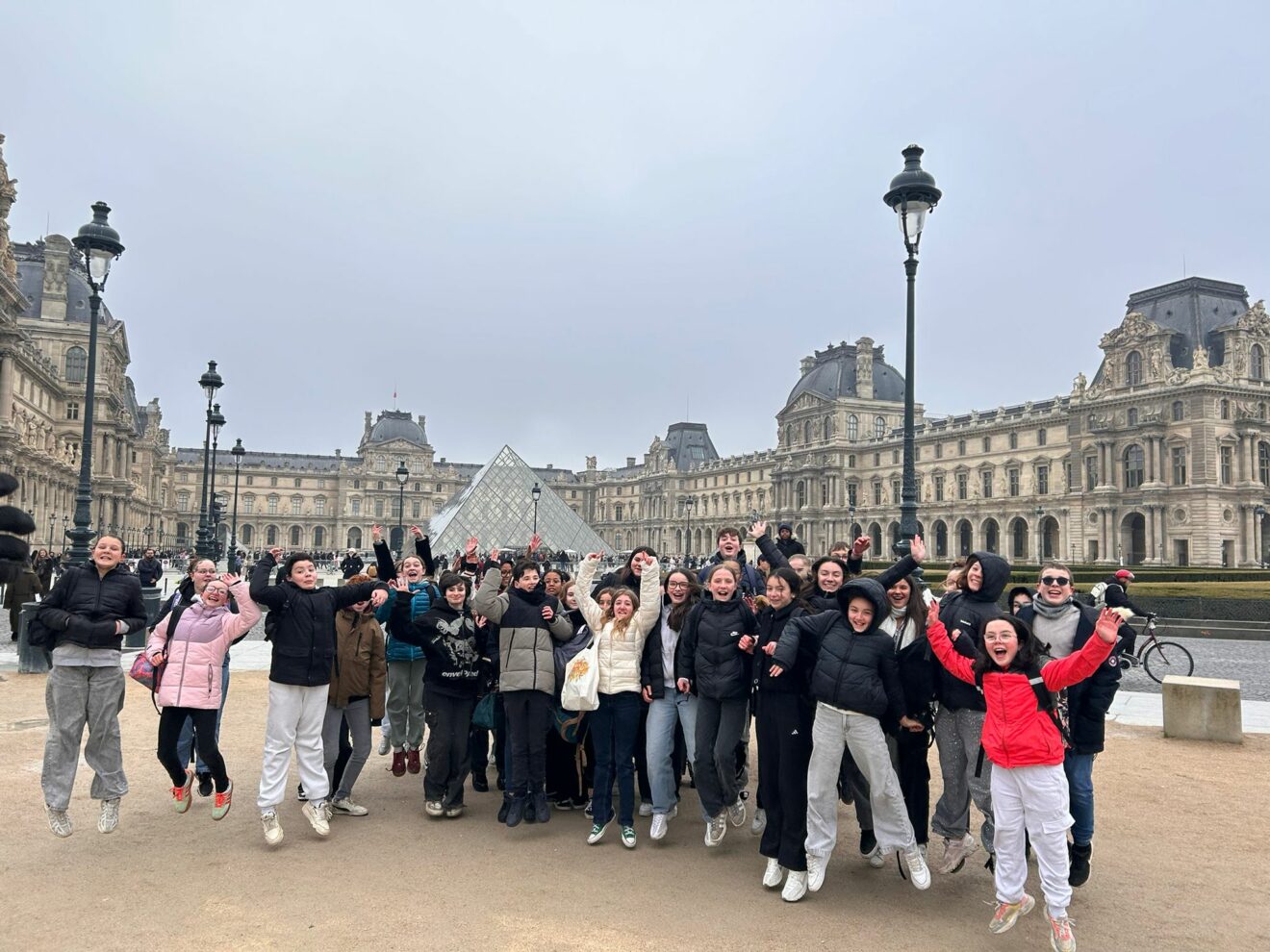 En route pour le Louvre !